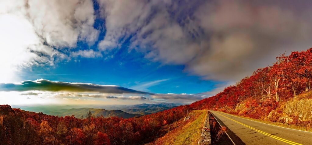 Blue Ridge mountains, Virginia