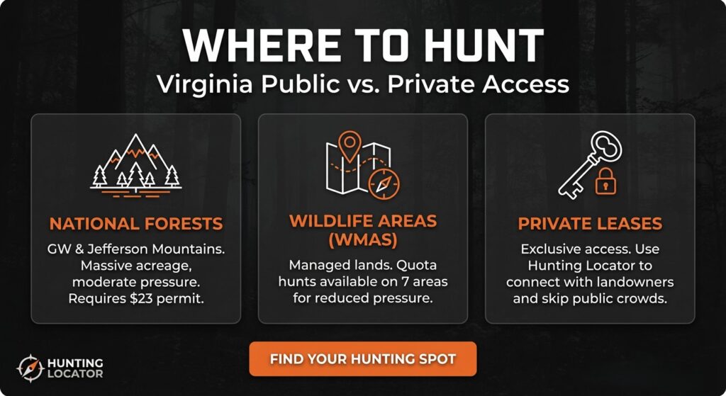 Virginia where to hunt