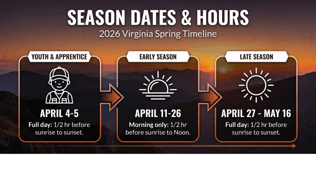 Virginia tukrey season timeline