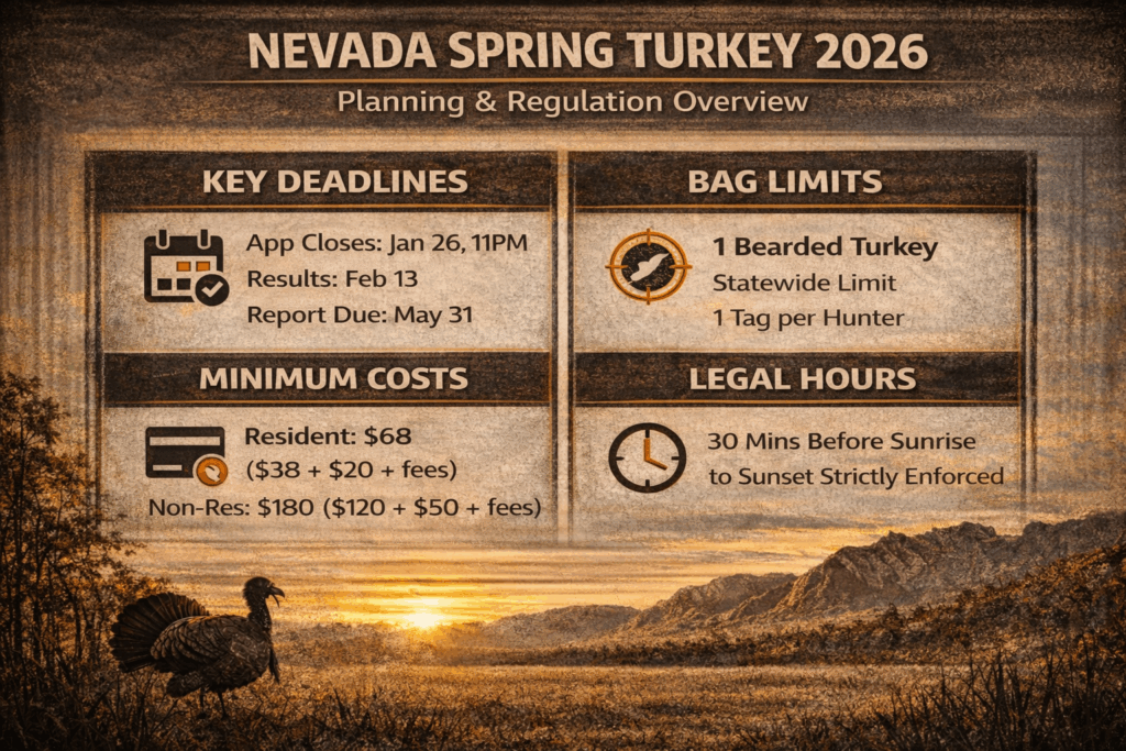 Nevada spring turkey overview