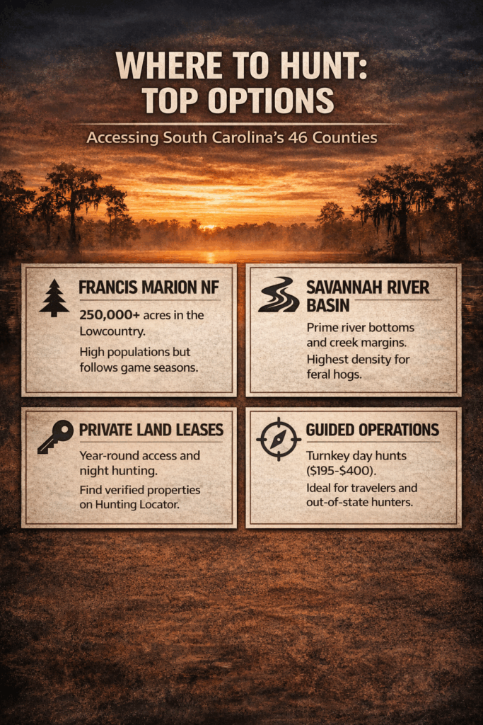 South Carolina feral hog