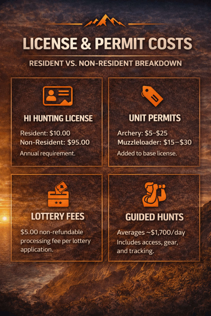 Feral Goat Kauai License Permits
