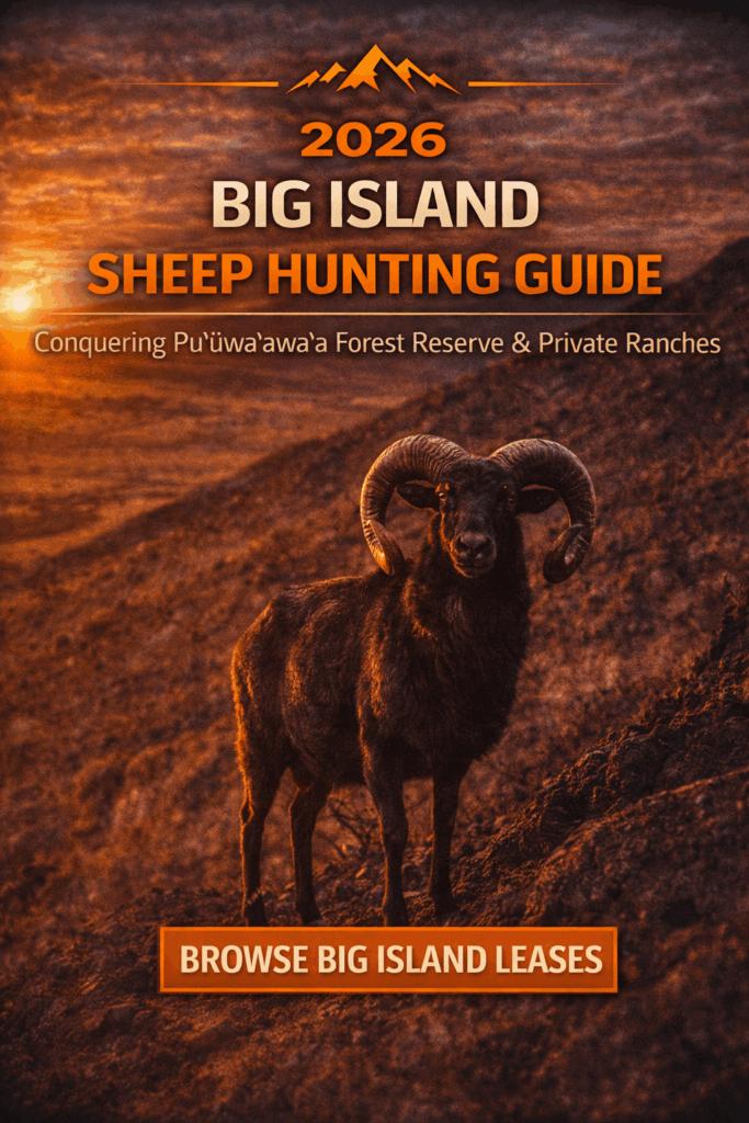 Hawaii Sheep hunting