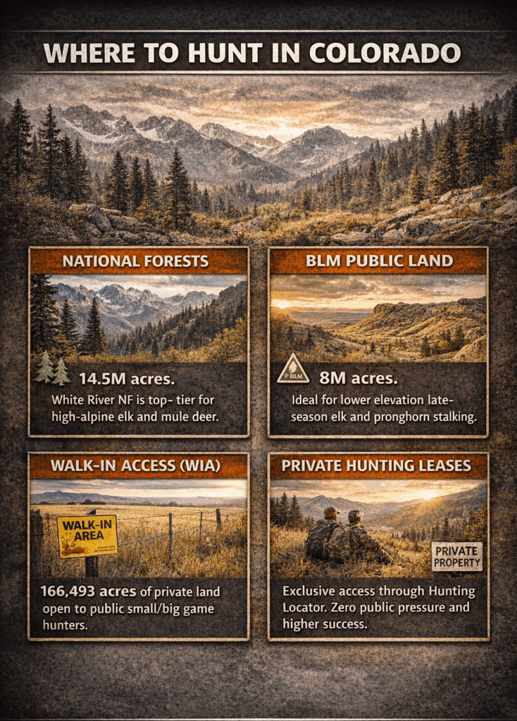 Where to hunt in Colorado