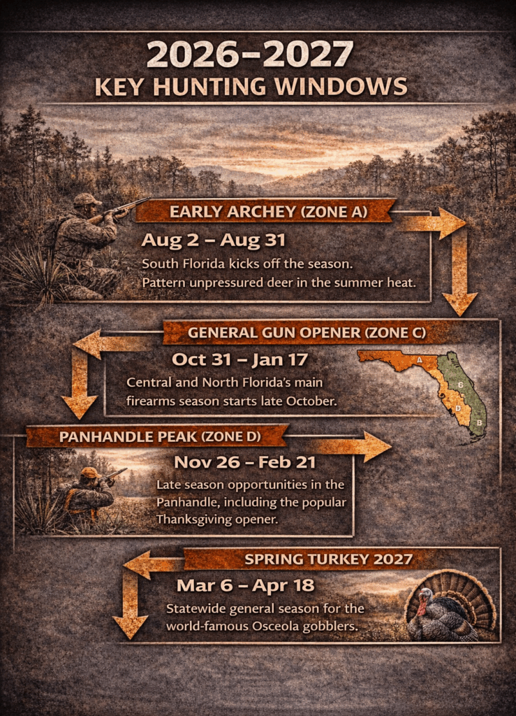 Florida hunting dates