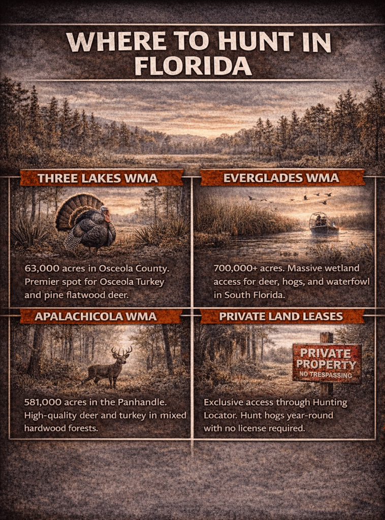 where to hunt in Florida
