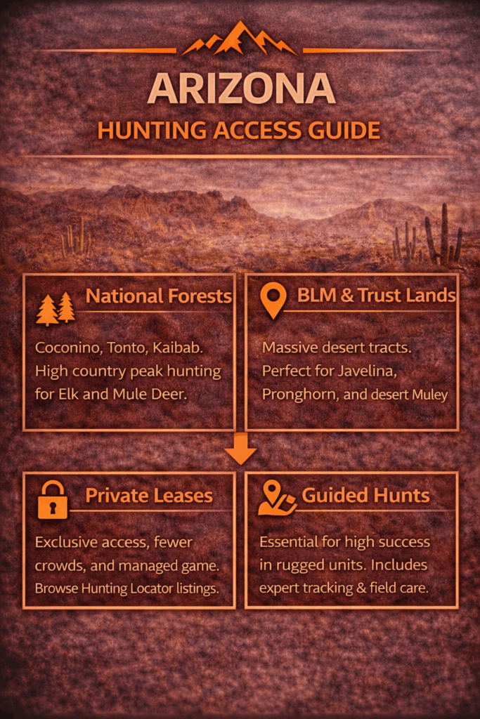 Arizona hunting access guide