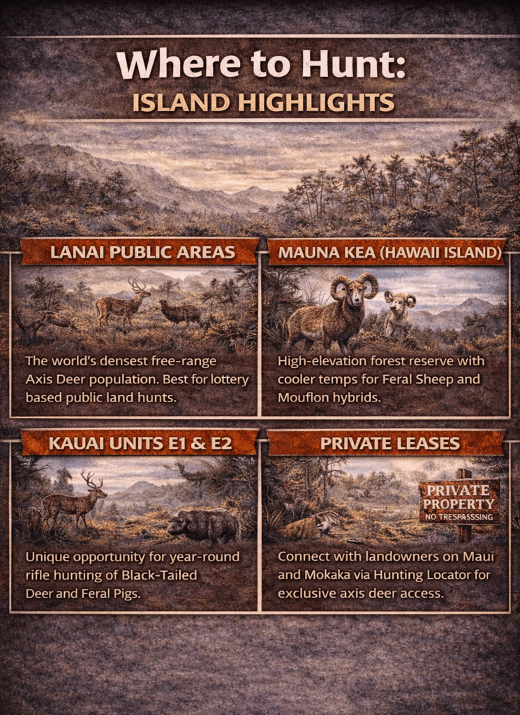 Hawaii hunting island guide