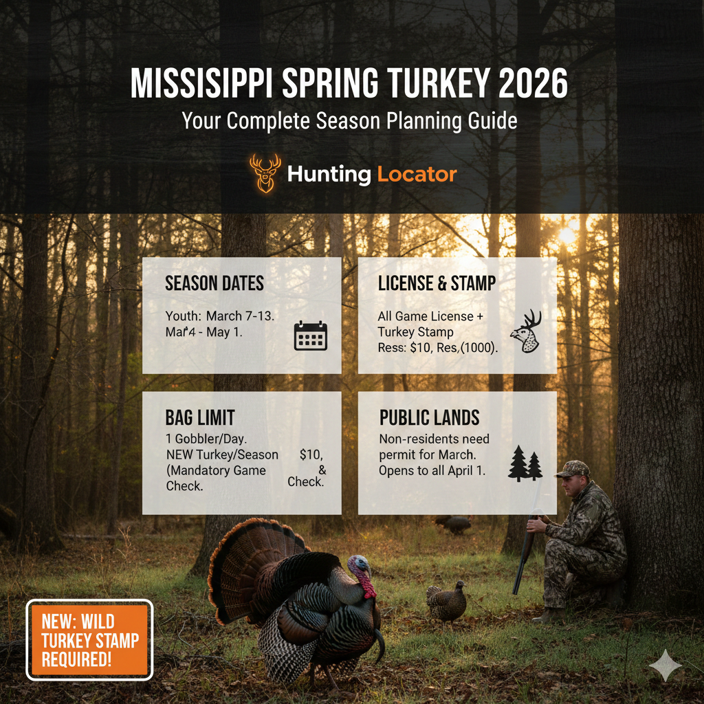 Mississippi spring turkey season guide
