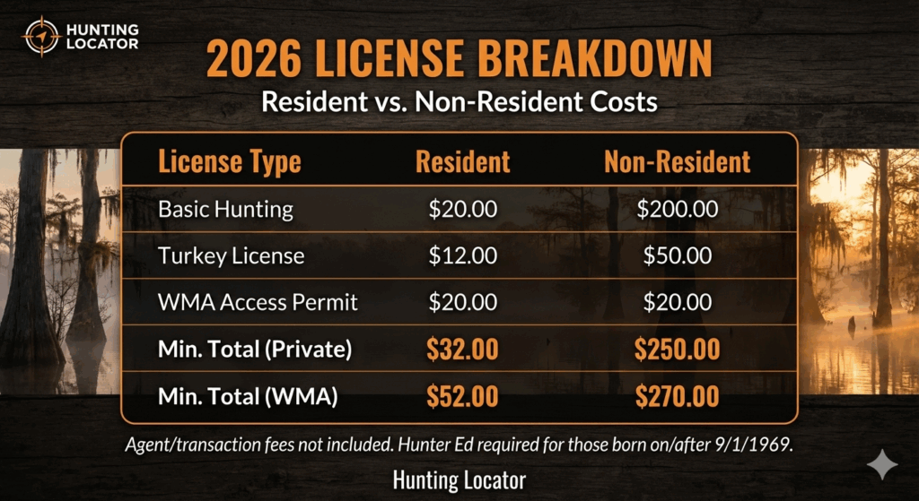 License breakdown
