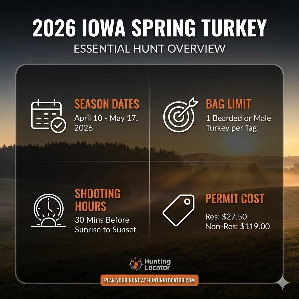 Iowa turkey spring overview