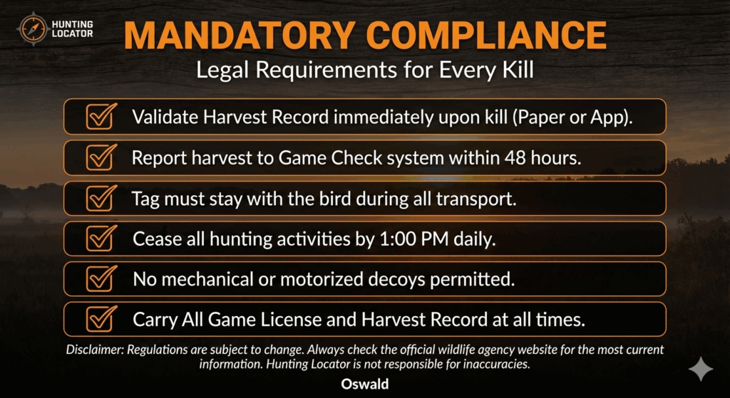 Legal requirements for Alabama turkey hunts