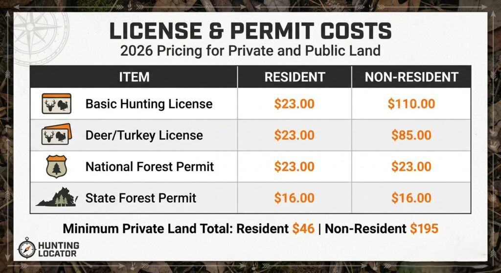 Virginia turkey season license permits
