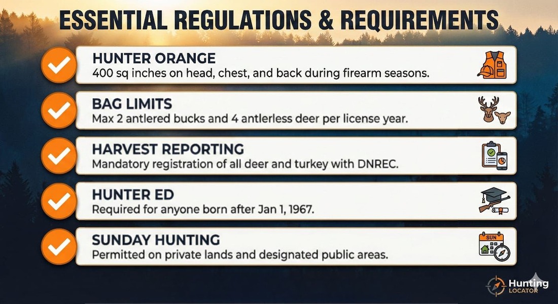 essential regulations and requirements for Delaware hunting season dates