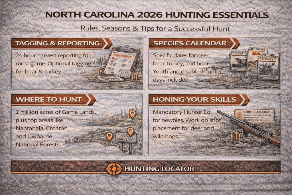 North Carolina hunting overview