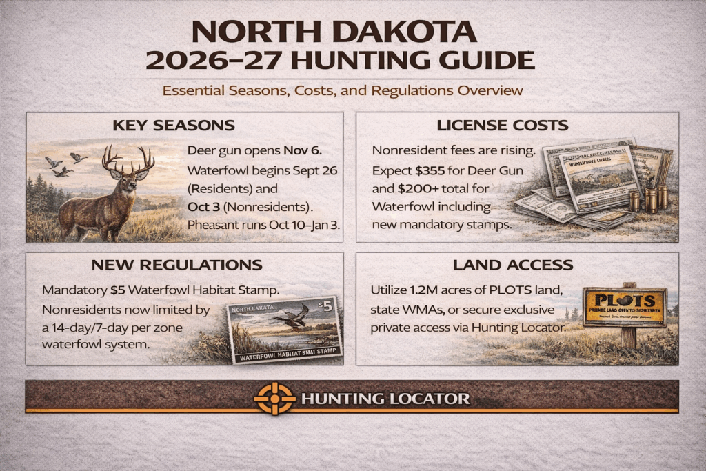 north dakota hunting overview