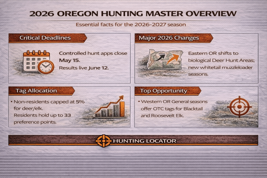 oregon hunting overview