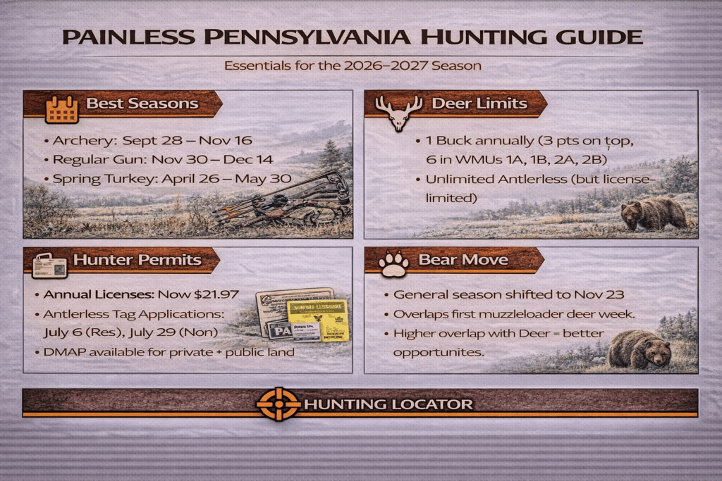 Pennsylvania hunting guide