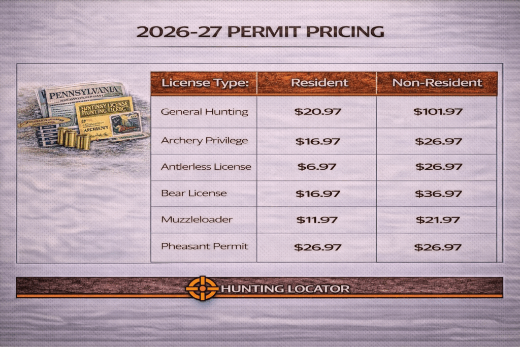 PA permit fees