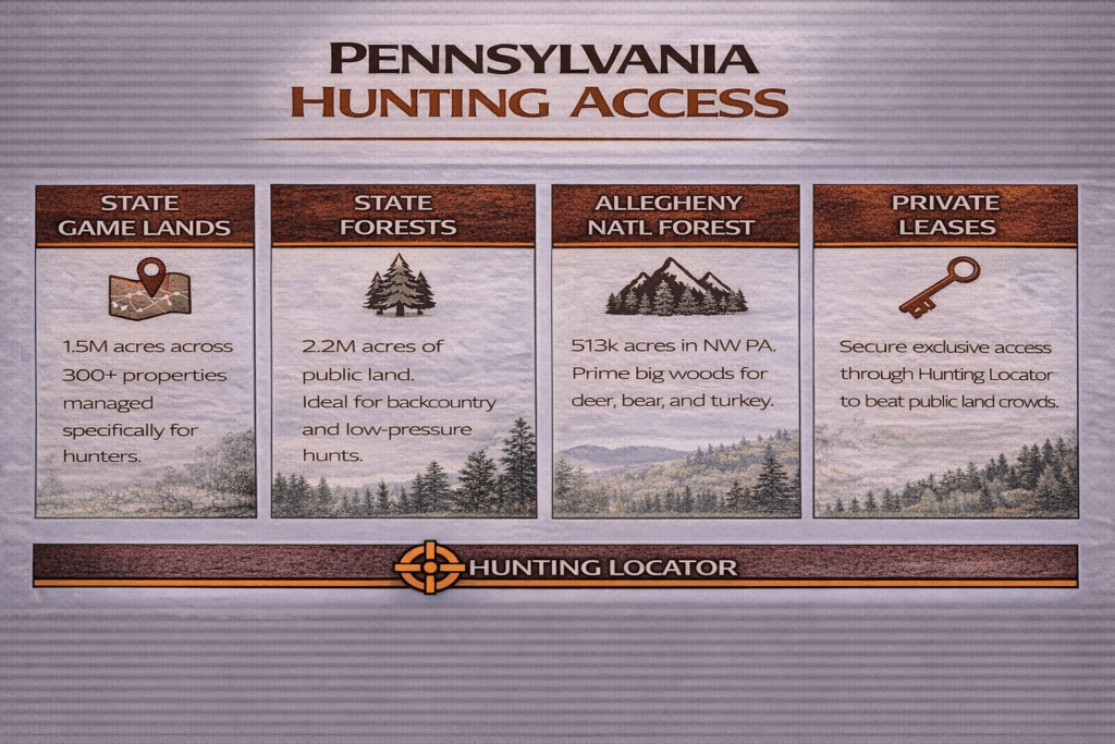 PA where to hunt