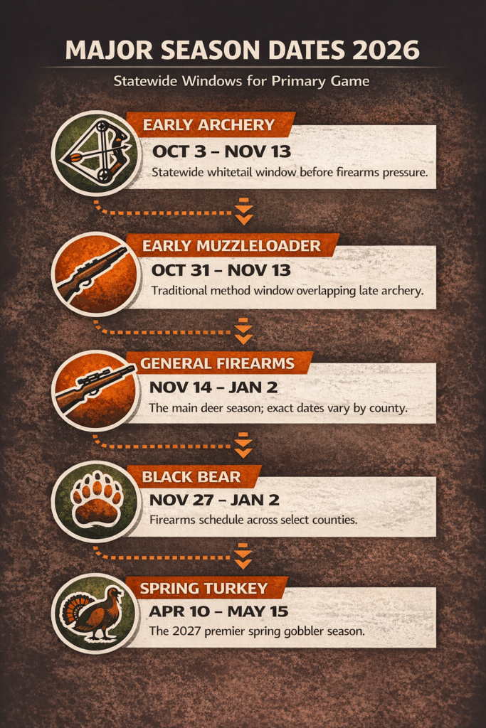 Virginia hunting dates