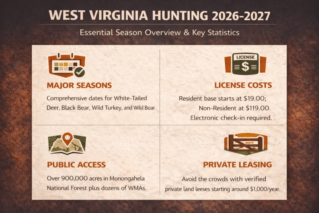 West Virginia hunting overview
