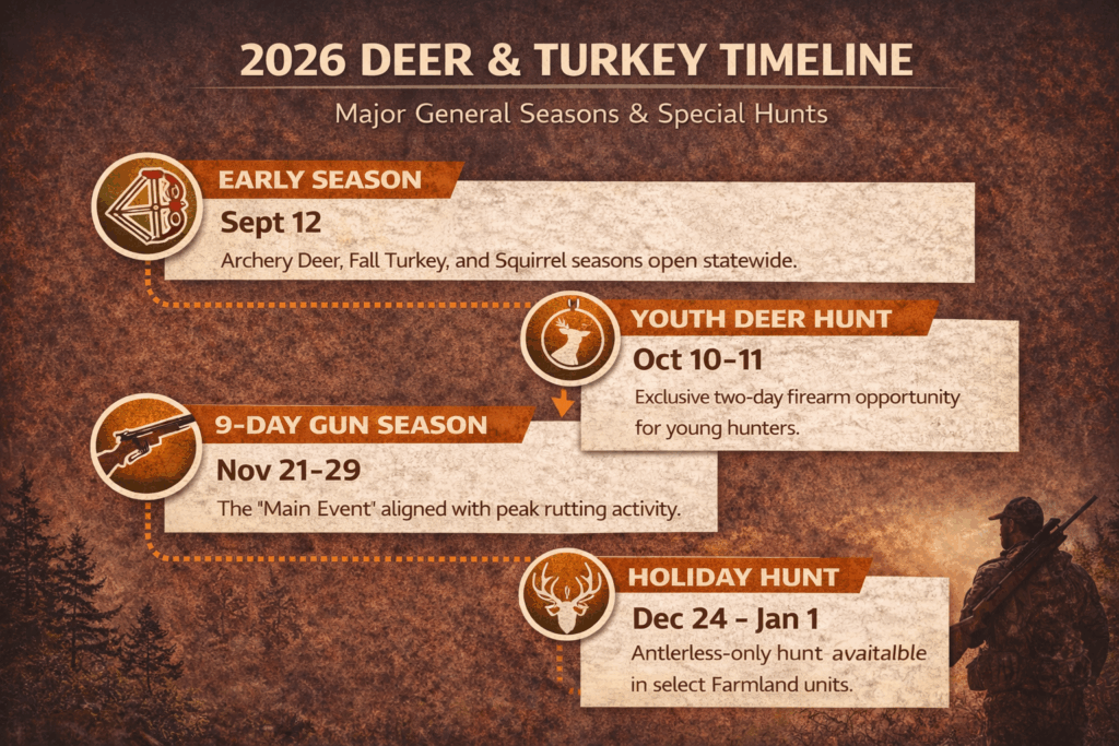 Wisconsin hunting dates