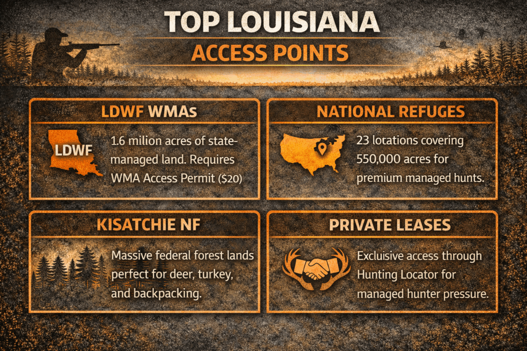 Louisiana hunting spots