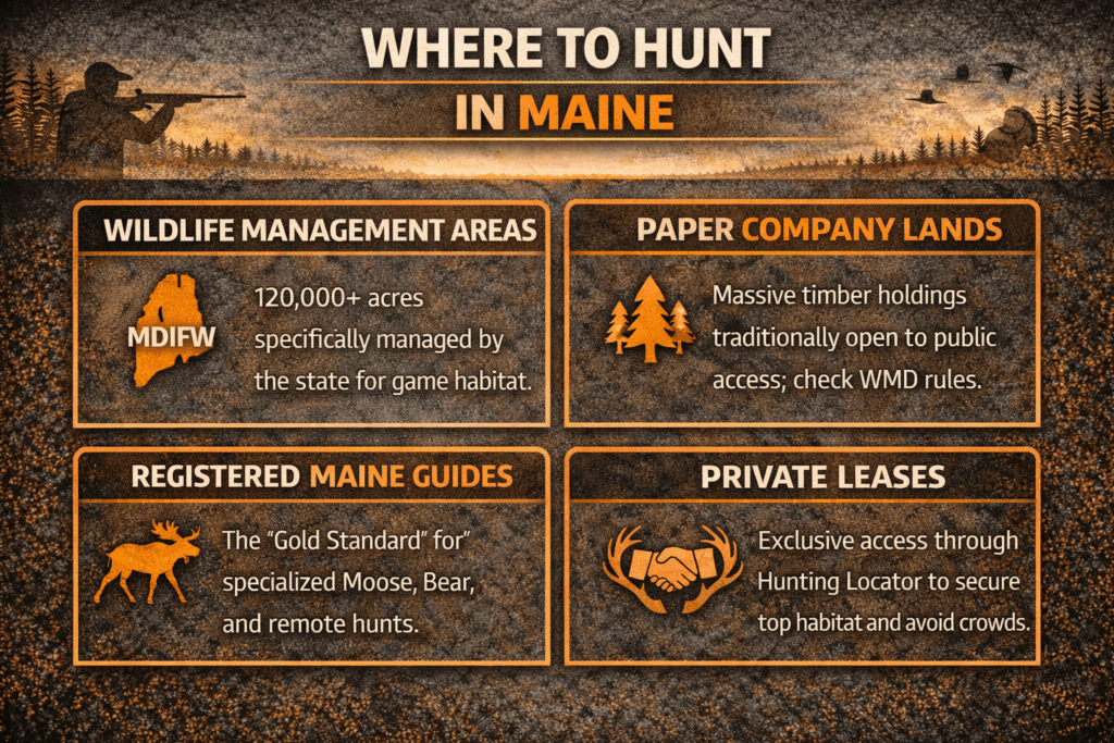 Maine hunting spots