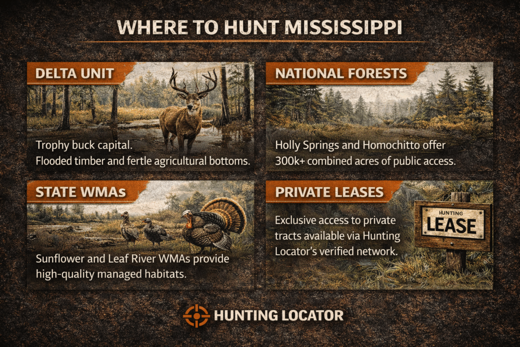 Mississippi hunting land
