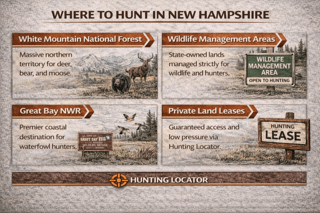 New Hampshire hunting land