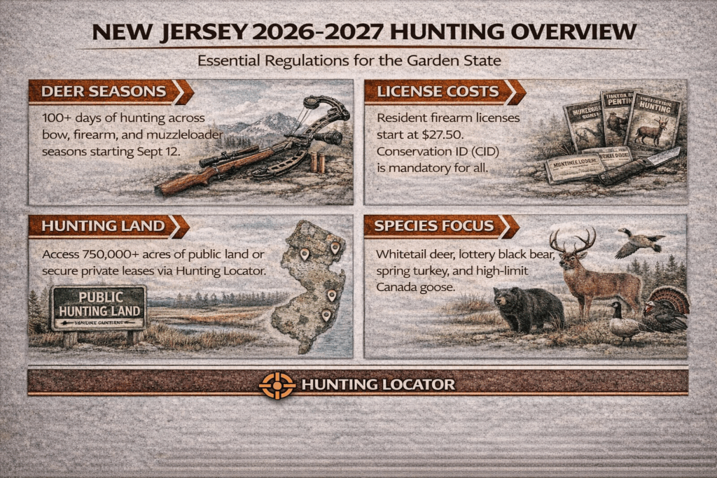 New Jersey hunting overview
