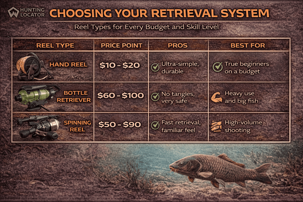 Bowfishing retrieval system