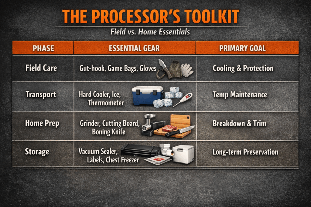 processing tool kit