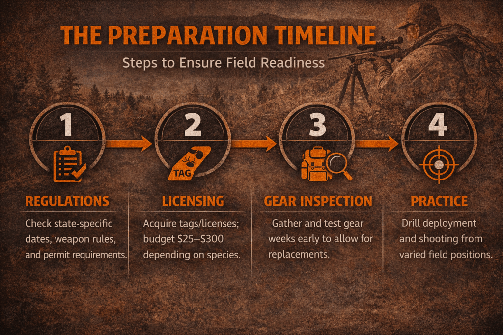 bipods preparation timeline
