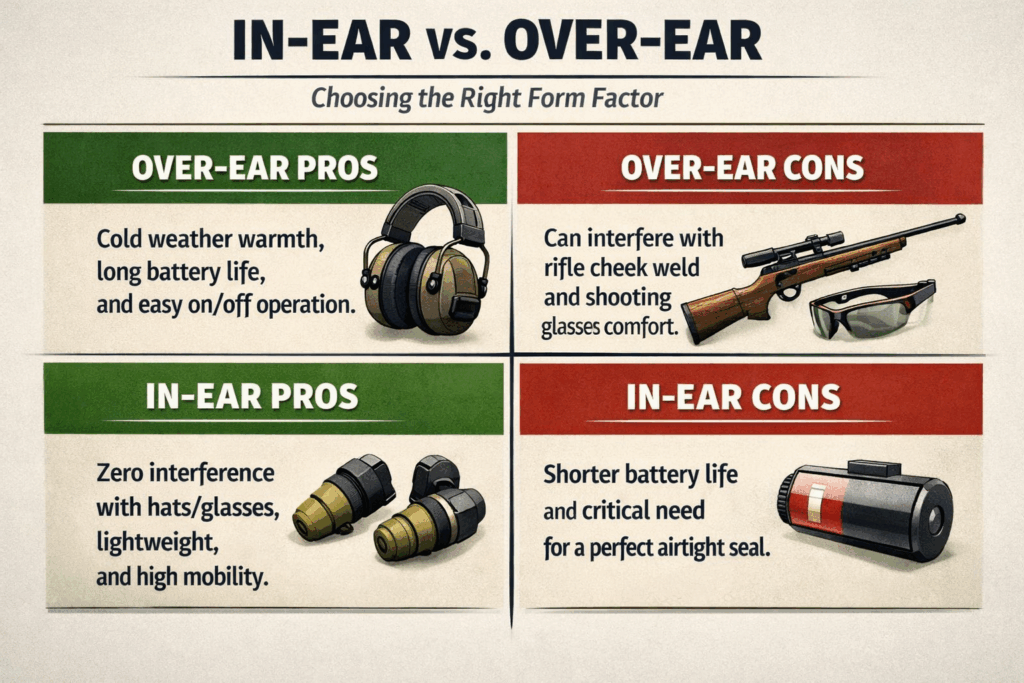 in ear vs over ear protection