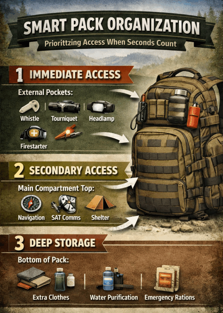 First aid kit organization