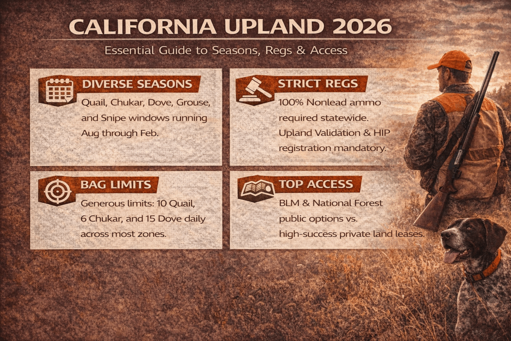 California upland game hero
