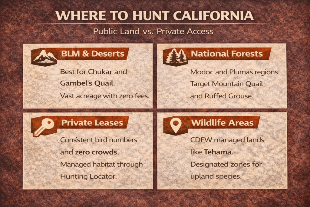 California upland game