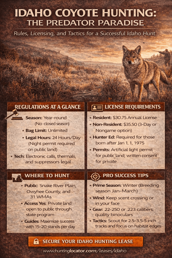 Idaho coyote