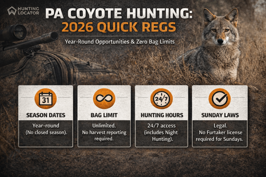 pennsylvania coyote