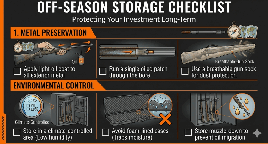 off-season storage checklist