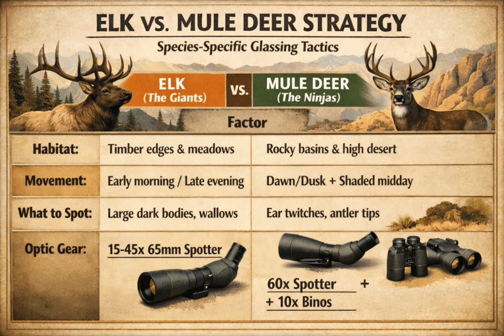 Spotting scope tactics