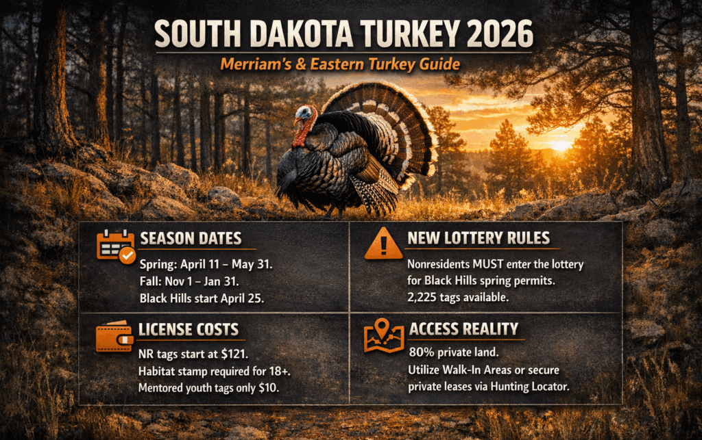 South Dakota turkey overview