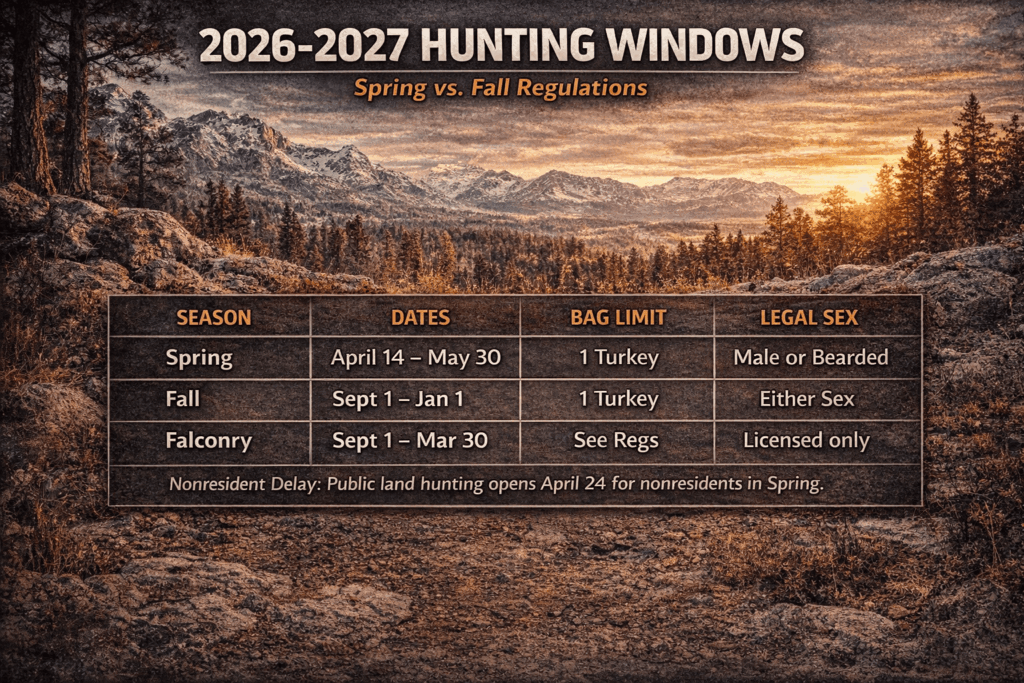 Montana turkey dates