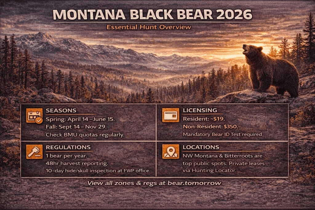 Montana black bear