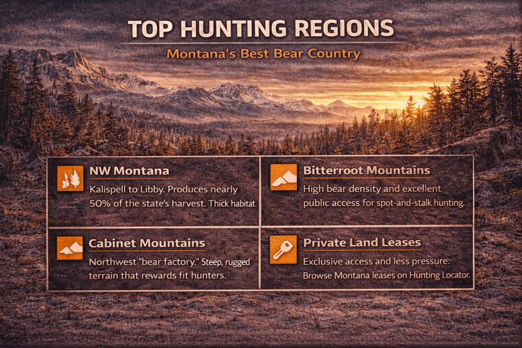 Montana black bear regions