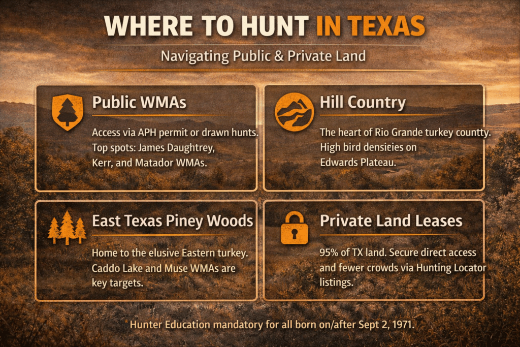Texas turkey where to hunt