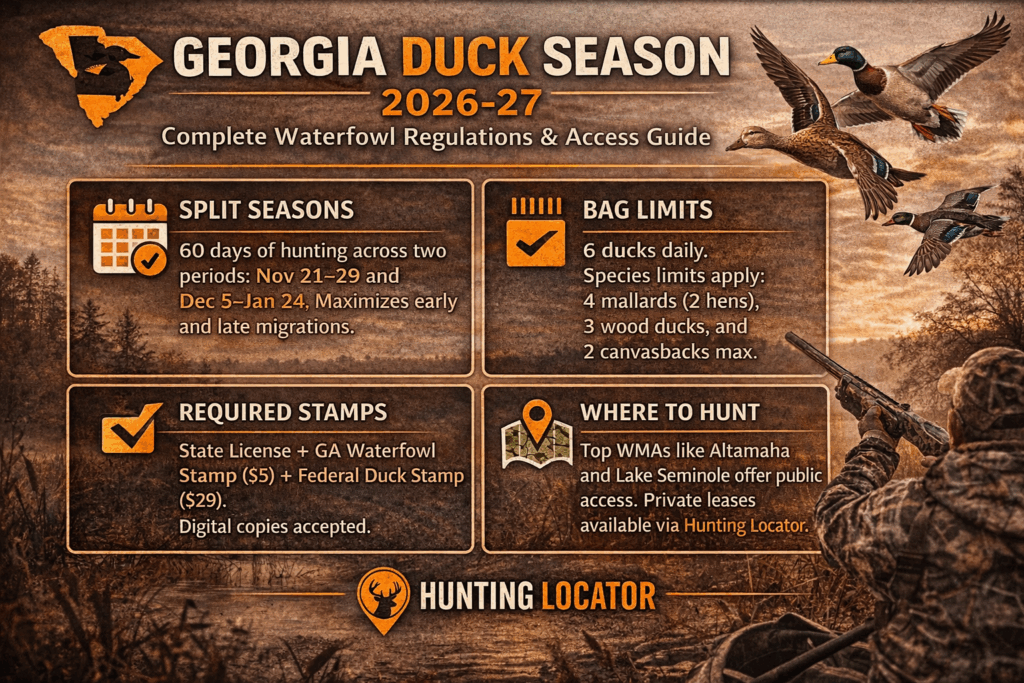 Georgia duck season
