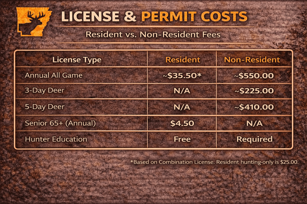 Arkansas deer license